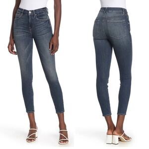 NEW Good American Good Legs Crop Skinny Jeans 22